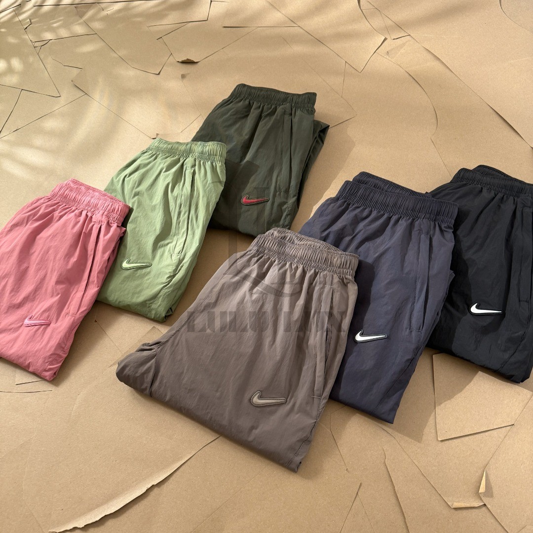 Nike X Drake NOCTA 시리즈 지퍼 포켓 중간 허리 루즈핏 조거 팬츠