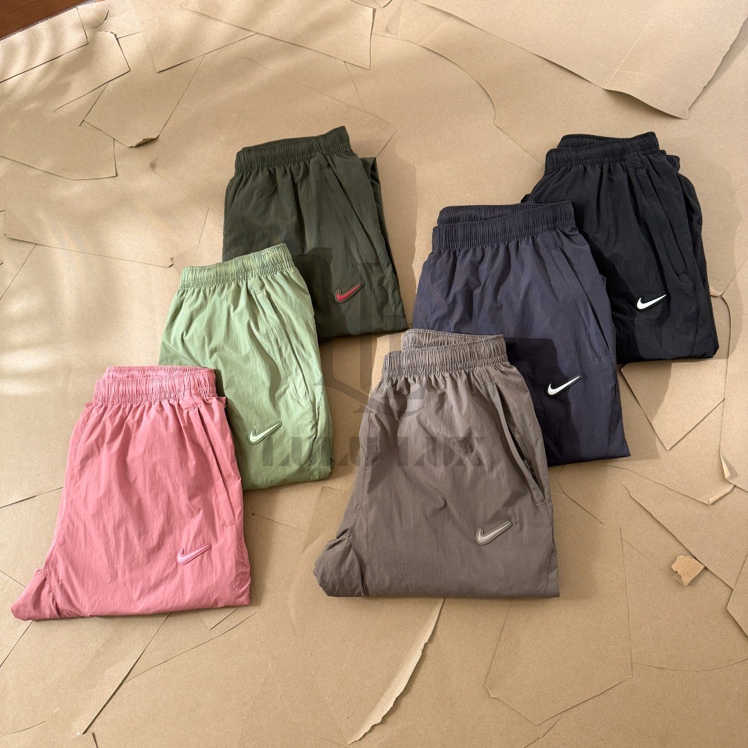 Nike X Drake NOCTA 시리즈 지퍼 포켓 중간 허리 루즈핏 조거 팬츠